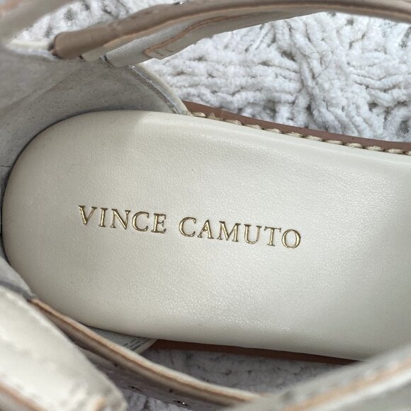 Vince Camuto Women's Dirrazo Embellished Gladiator Sandal Flat Sz 8.5 M new - Picture 2 of 7